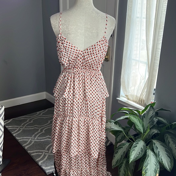 H&M Spotted Tiered Maxi Dress - Picture 3 of 7